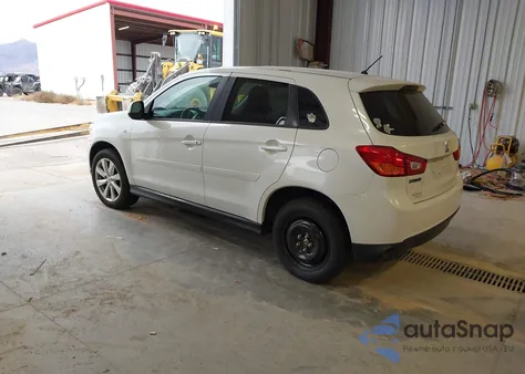2015 Mitsubishi Outlander Sport Es from USA, damaged, VIN 4A4AR3AW5FE058852